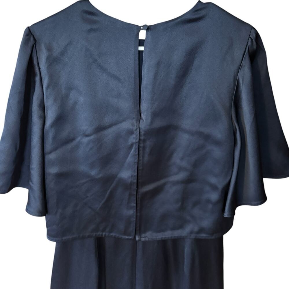 J.Crew Navy Silky Formal Dress – Size 6, Elegant Event Wear - Picture 6 of 11